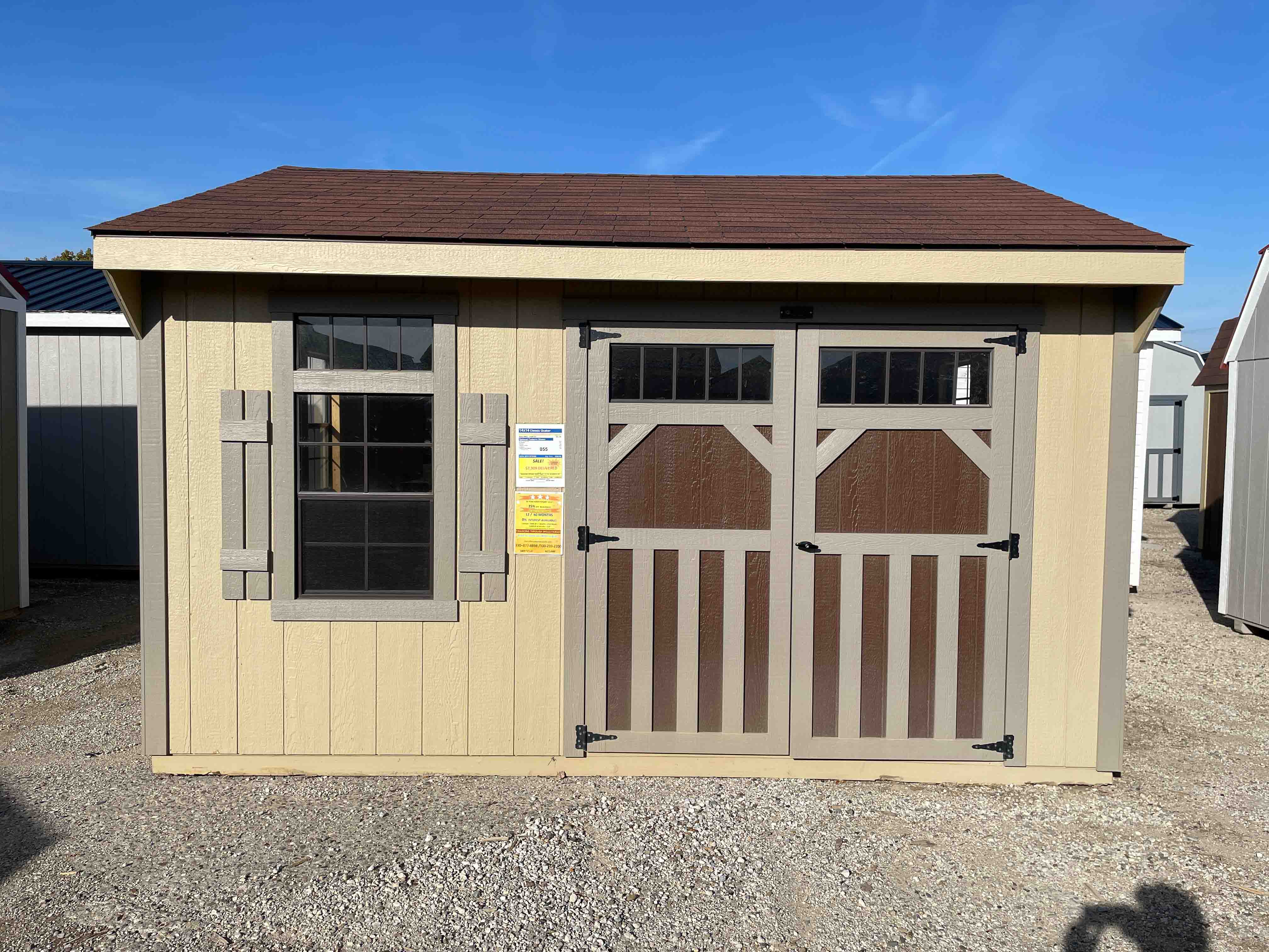 prefab quaker shed indiana