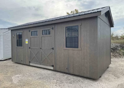 wood storage sheds