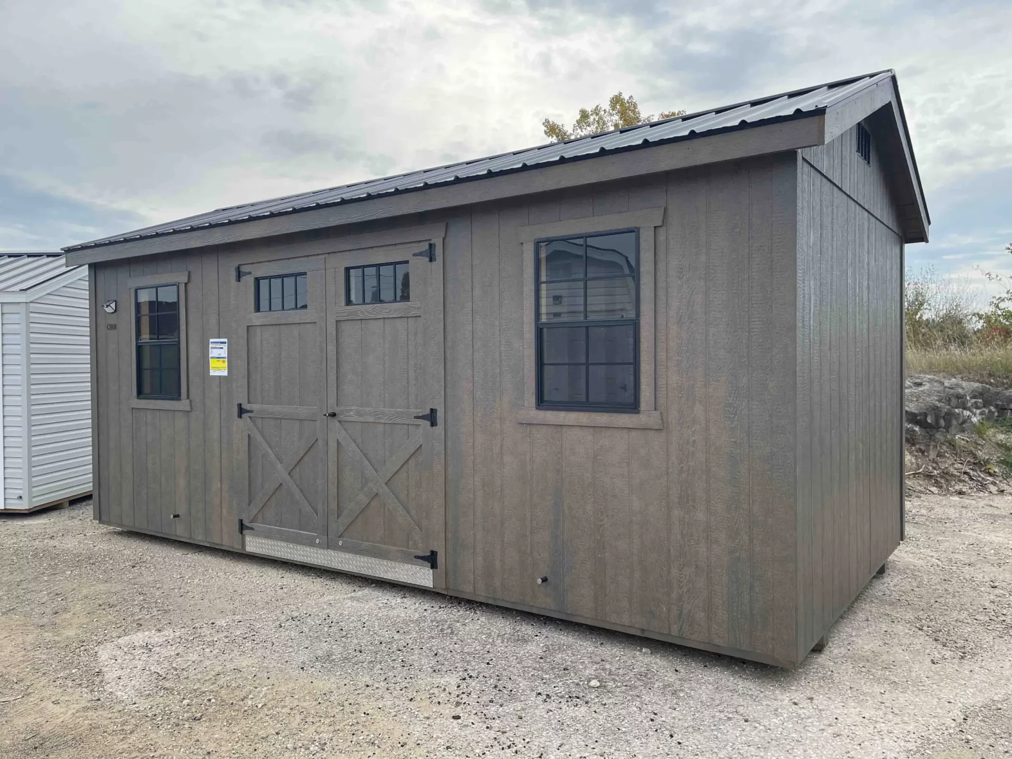 wood storage sheds