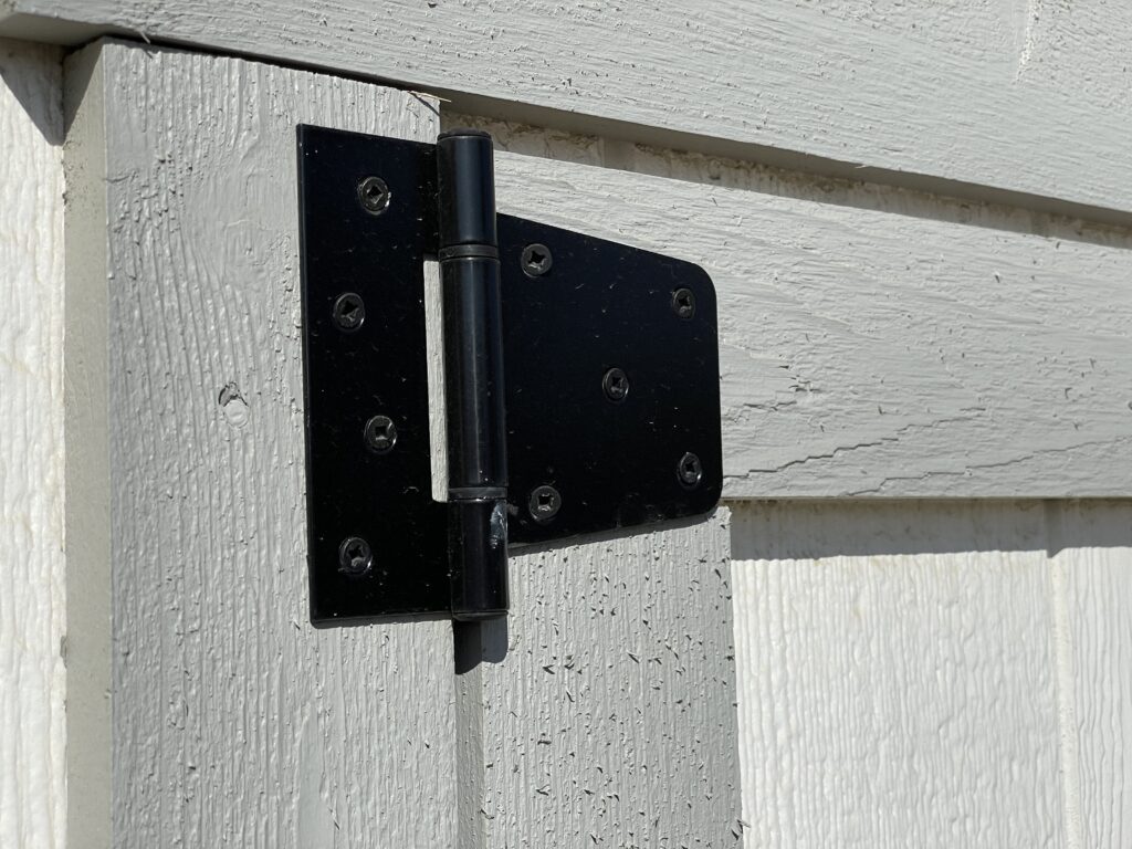 10x20 double door shed door hinges