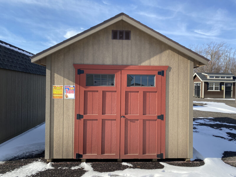 12x16 wood shed on sale
