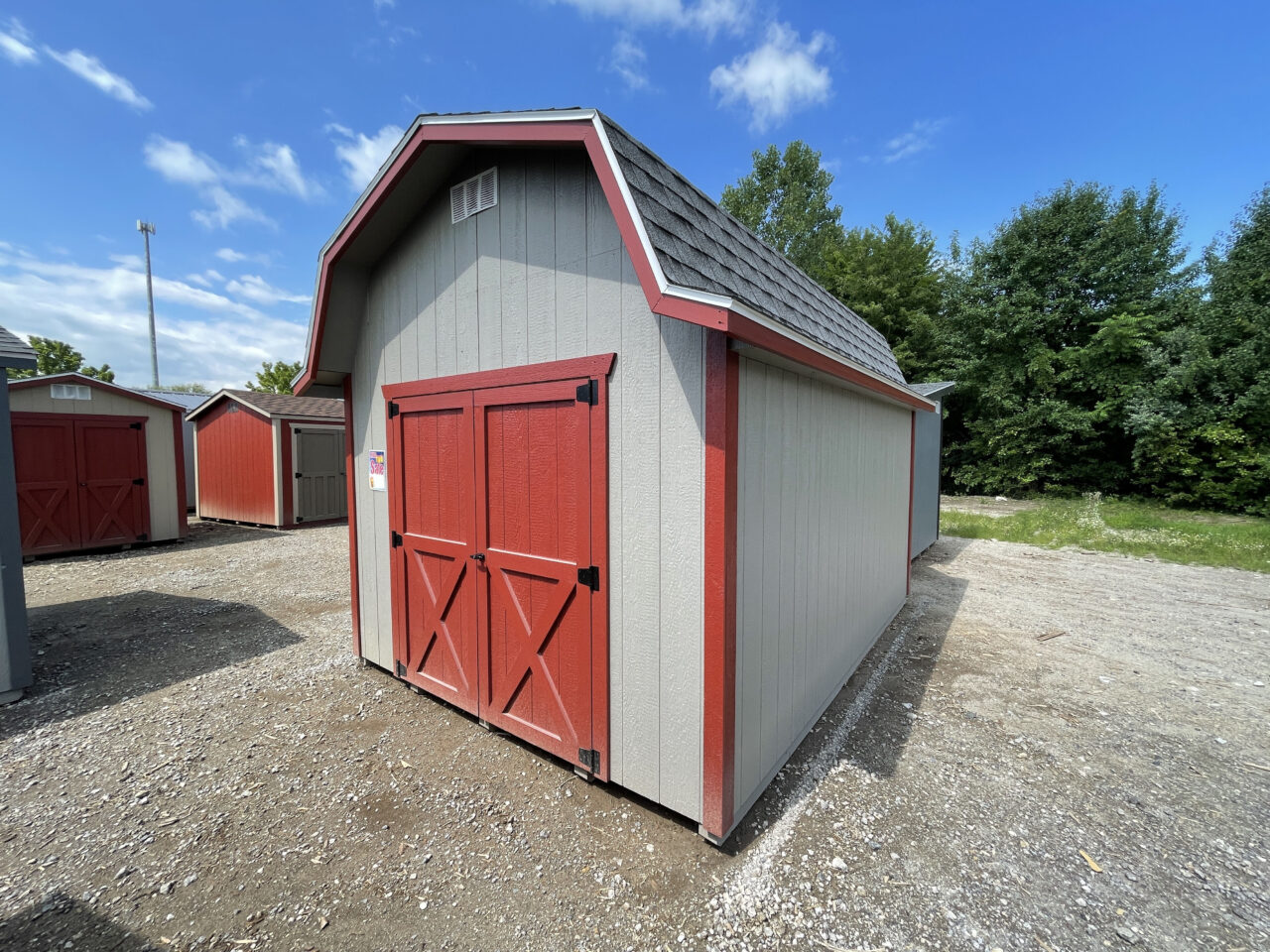 10x14 Barn 10x14 HOP Storage Barn