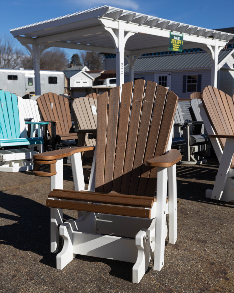 Shed Rocking Chair Rocking Chairs Outdoor | Premium Color 2' Adirondack Glider