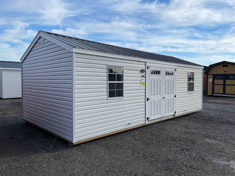 sheds with vinyl siding for sale