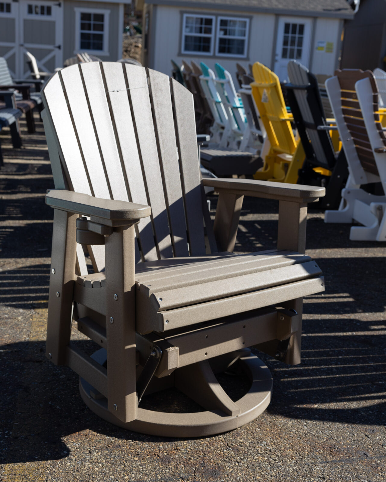 Swivel Glider Chair Swivel Gliding Chair With Cupholder