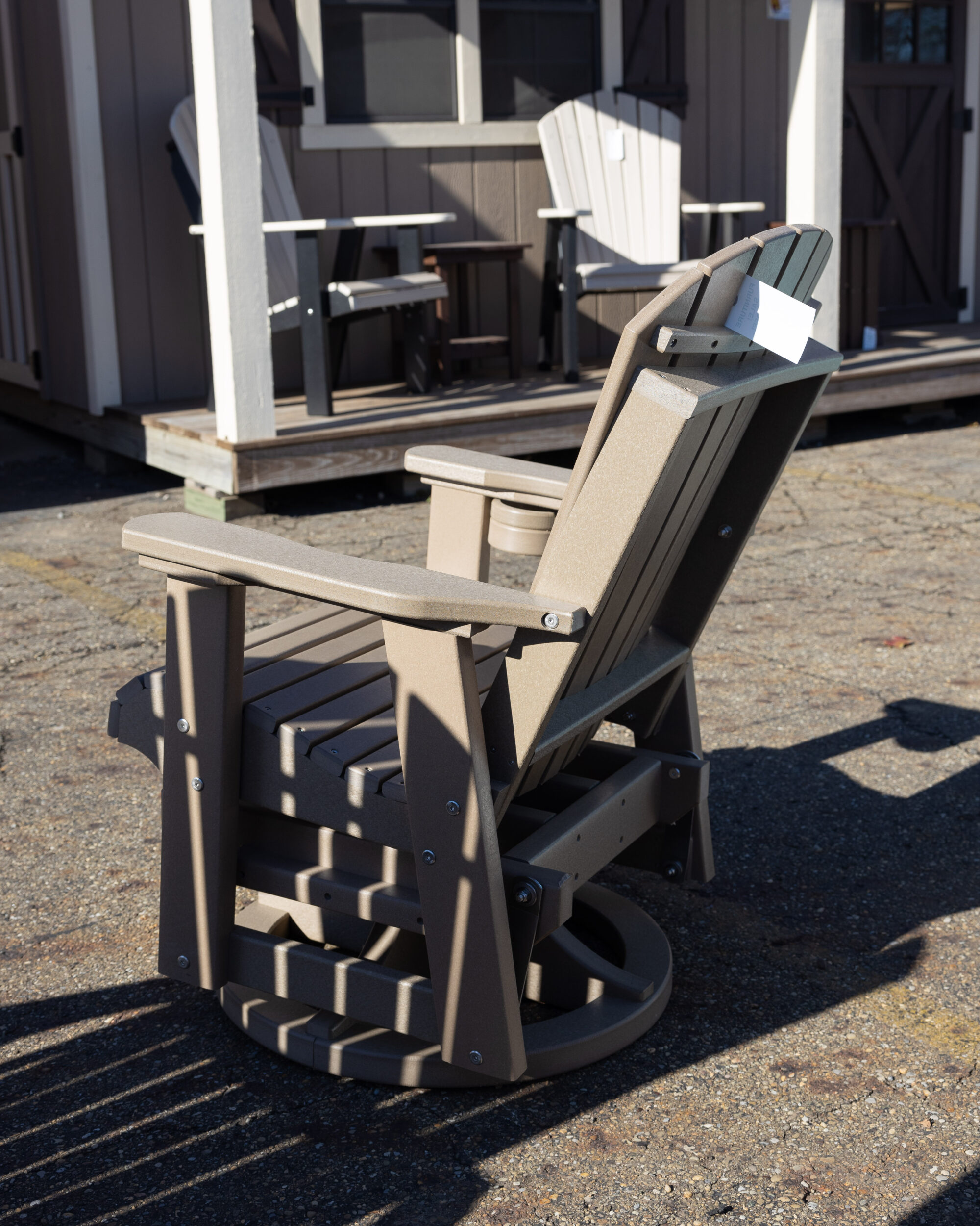 Swivel Glider Chair Swivel Gliding Chair With Cupholder