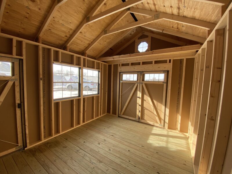 10x14 wood shed