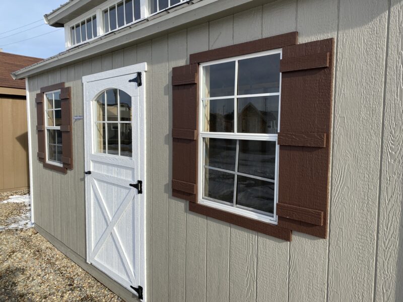 10x16 cabin with windows