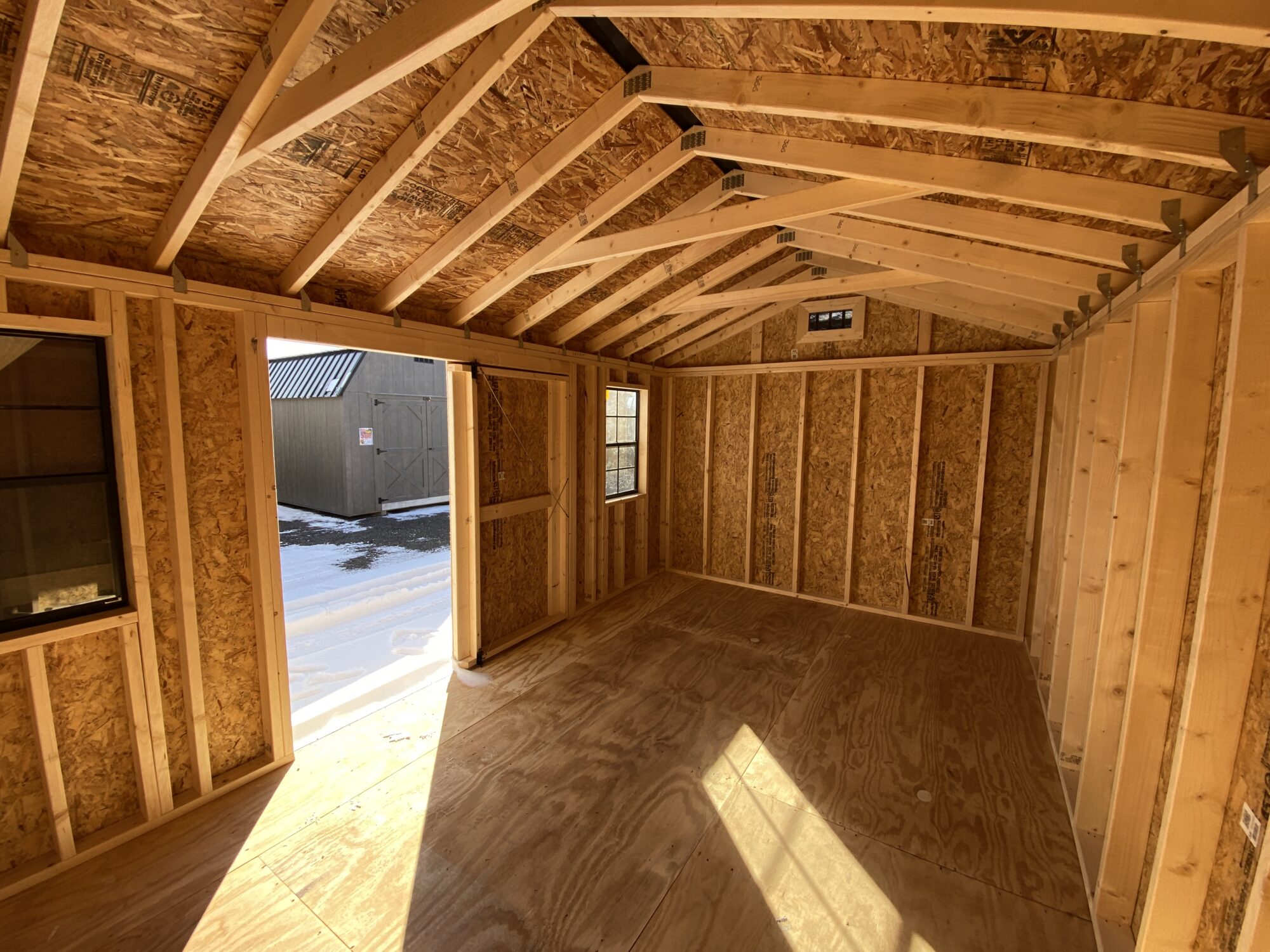 10x16 Gable Vent Shed Hartville Outdoor Products