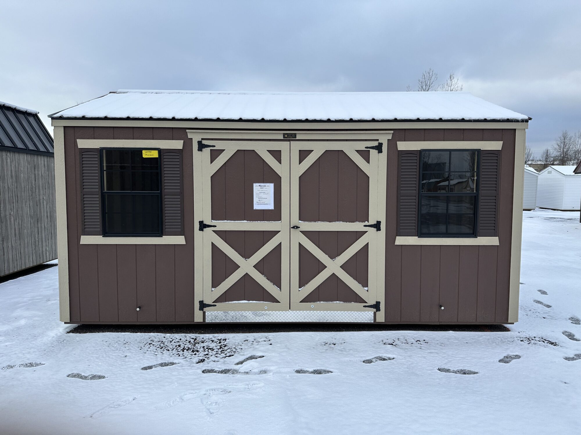 10x16 Gable Vent Shed Hartville Outdoor Products