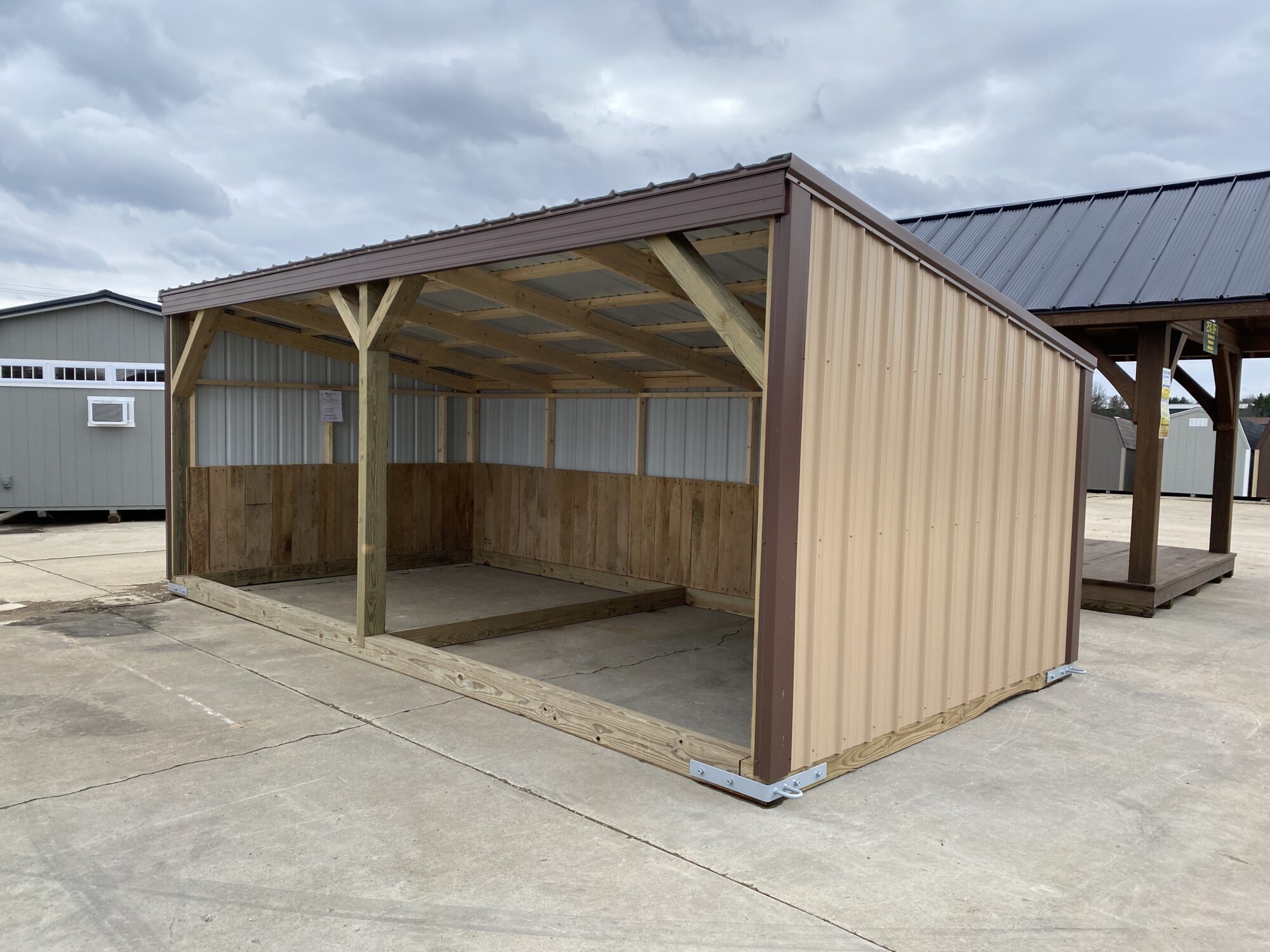 10x20 Run In Shed | 10x20 Run-In Shelter