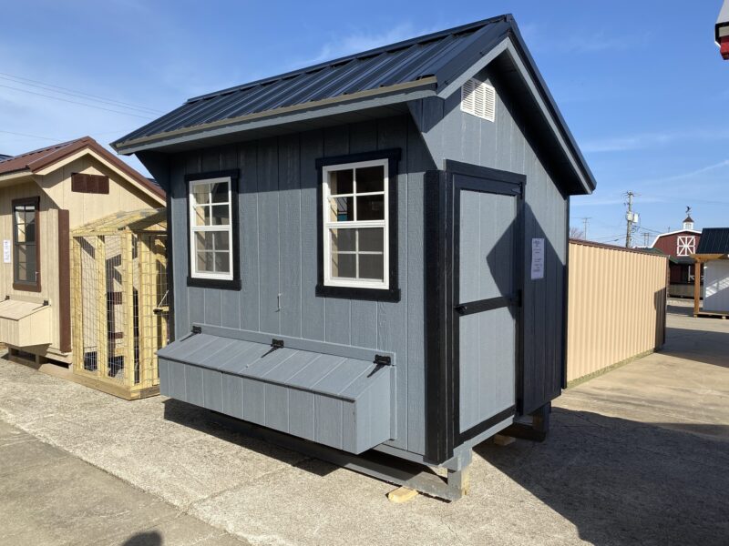 6x8 chicken coop how many chickens