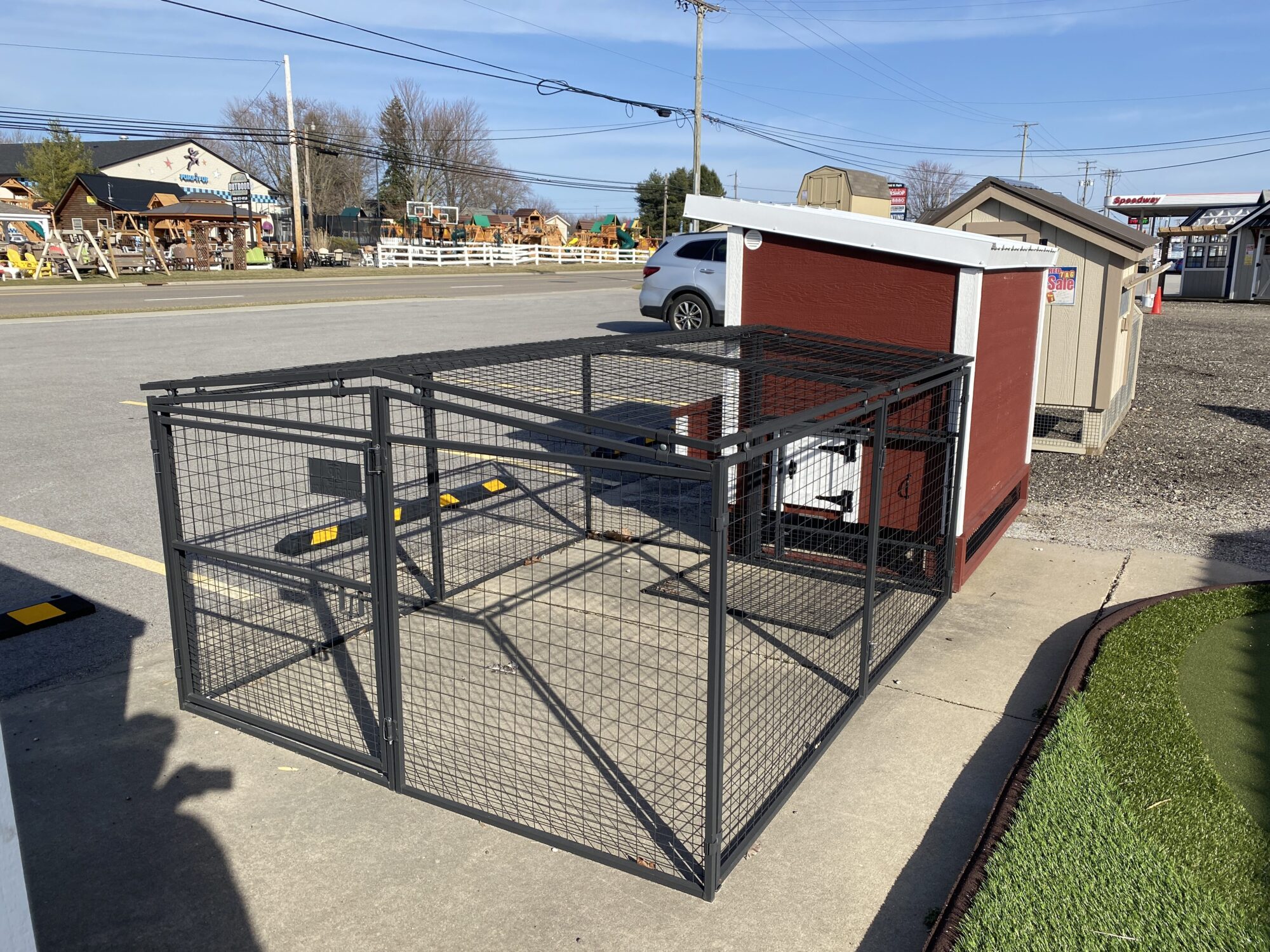 Large Chicken Coops Chicken Coop (XL) With Run