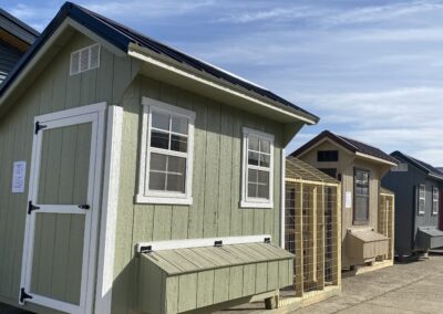 large chicken coop