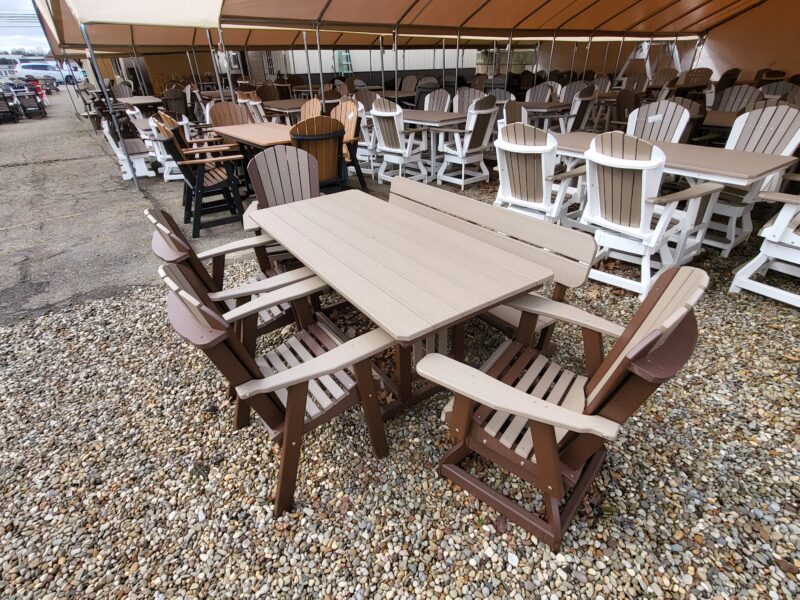 poly outdoor dining sets