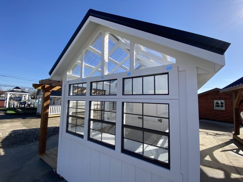 Shed With Greenhouse 12x20 Greenhouse Garden Shed