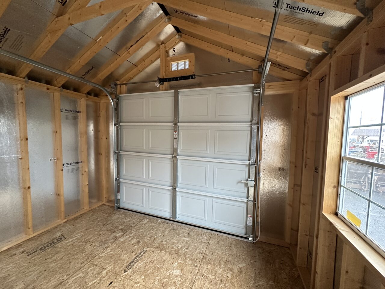 Shed With Garage Door Hartville Outdoor Products