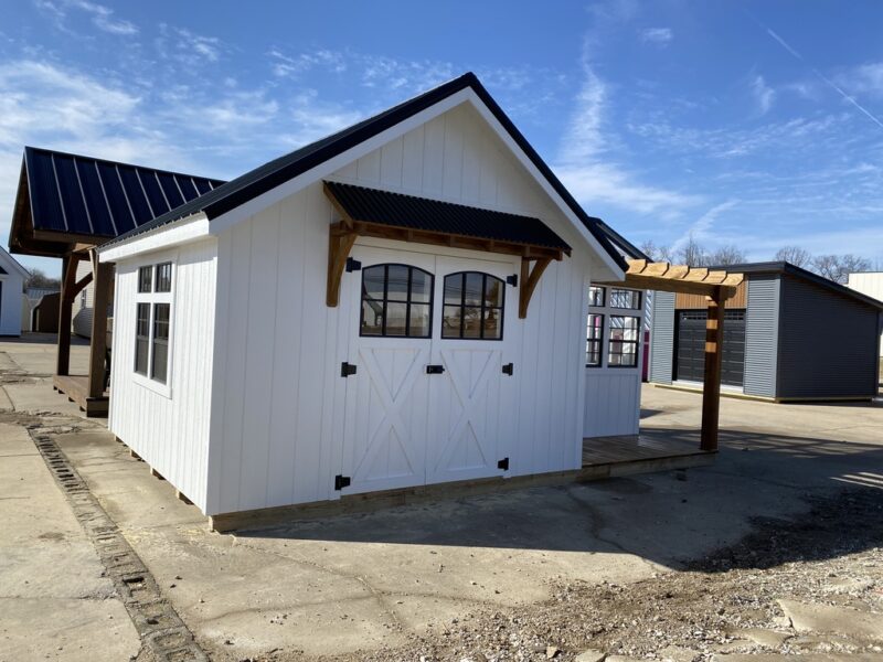 shed with greenhouse plans
