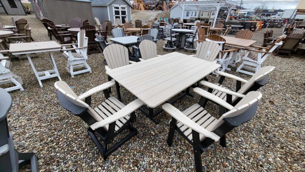 square outdoor dining tables for 6