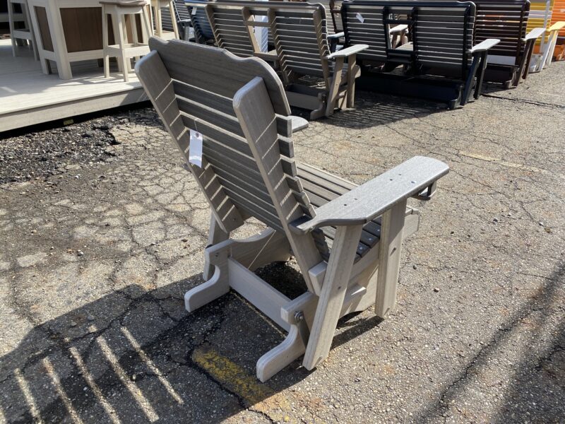grey glider chair