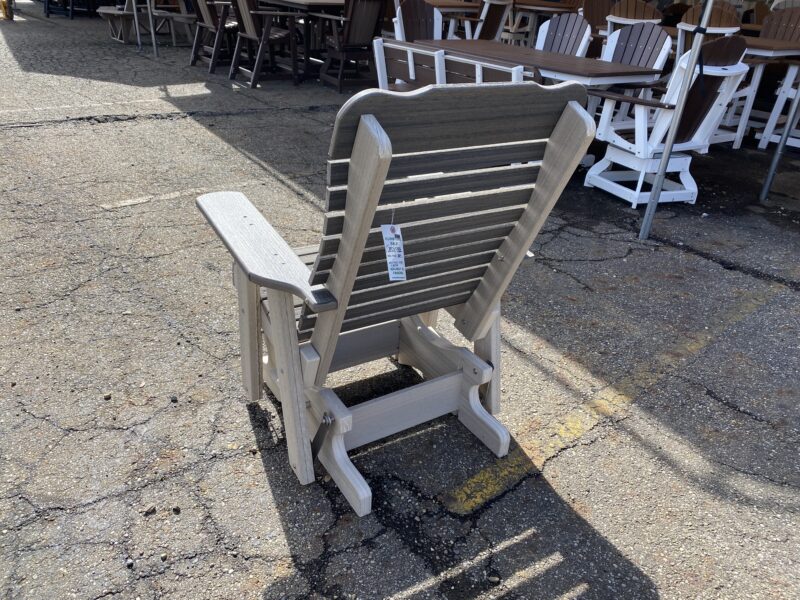 2' Highback Glider With Cupholder Hartville Outdoor Products