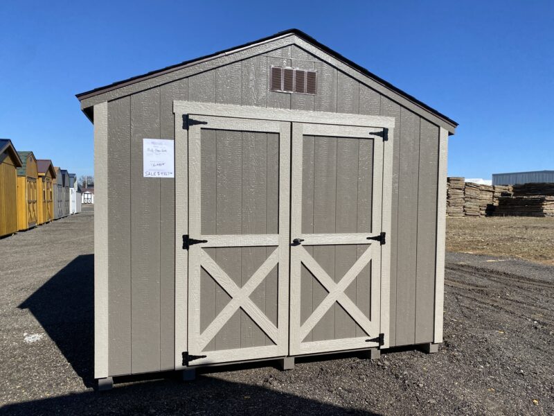 10x16 side door shed