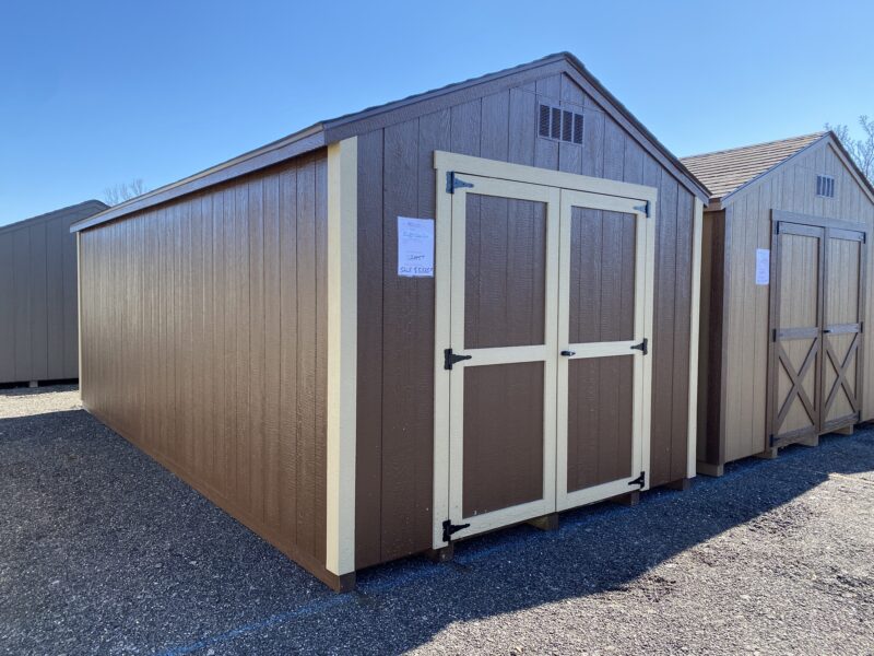 10x20 metal storage shed