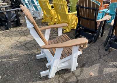 modern curveback adirondack chair