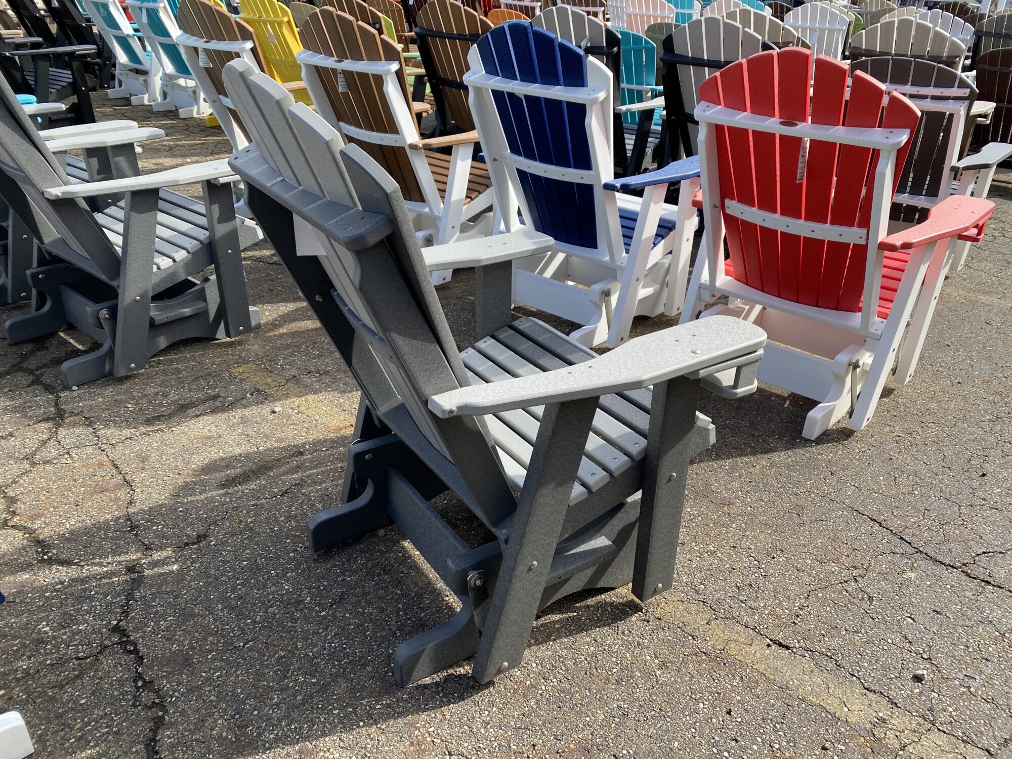 Adirondack Glider Chair Hartville Outdoor Products
