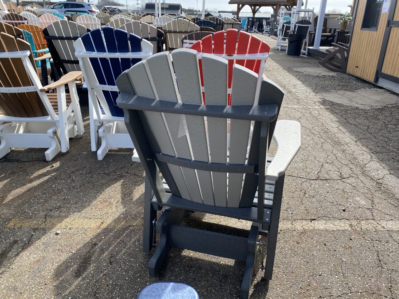 Adirondack Glider Chair Hartville Outdoor Products