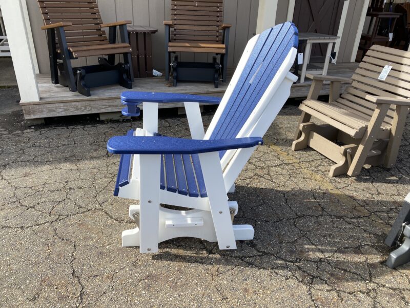 blue glider chairs