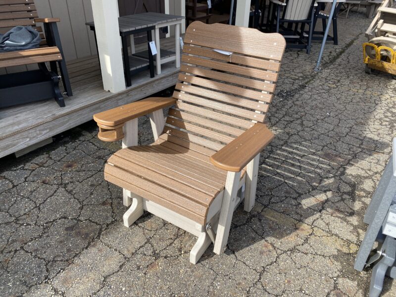 brown outdoor rocking chairs