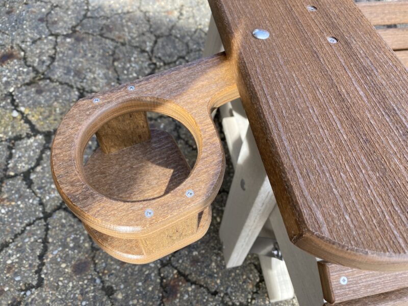 glider with cupholder
