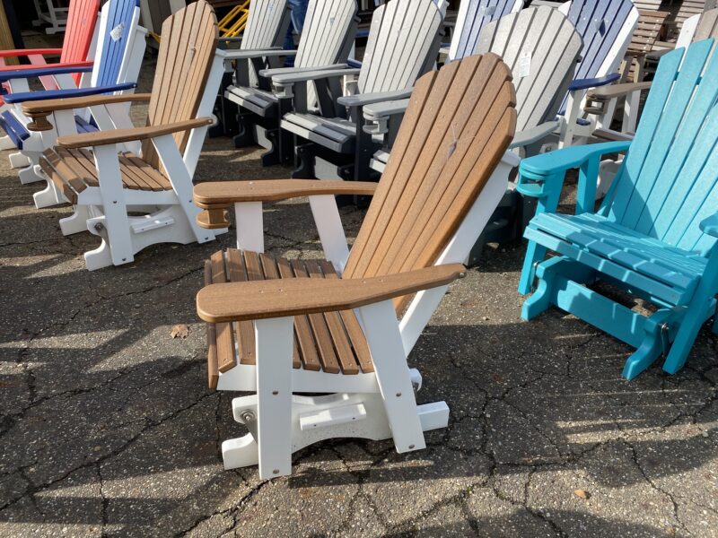 modern adirondack glider chairs