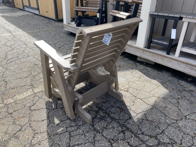 outdoor wooden glider chair for sale