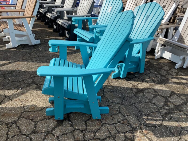 2' Adirondack Poly Outdoor Glider Hartville Outdoor Products