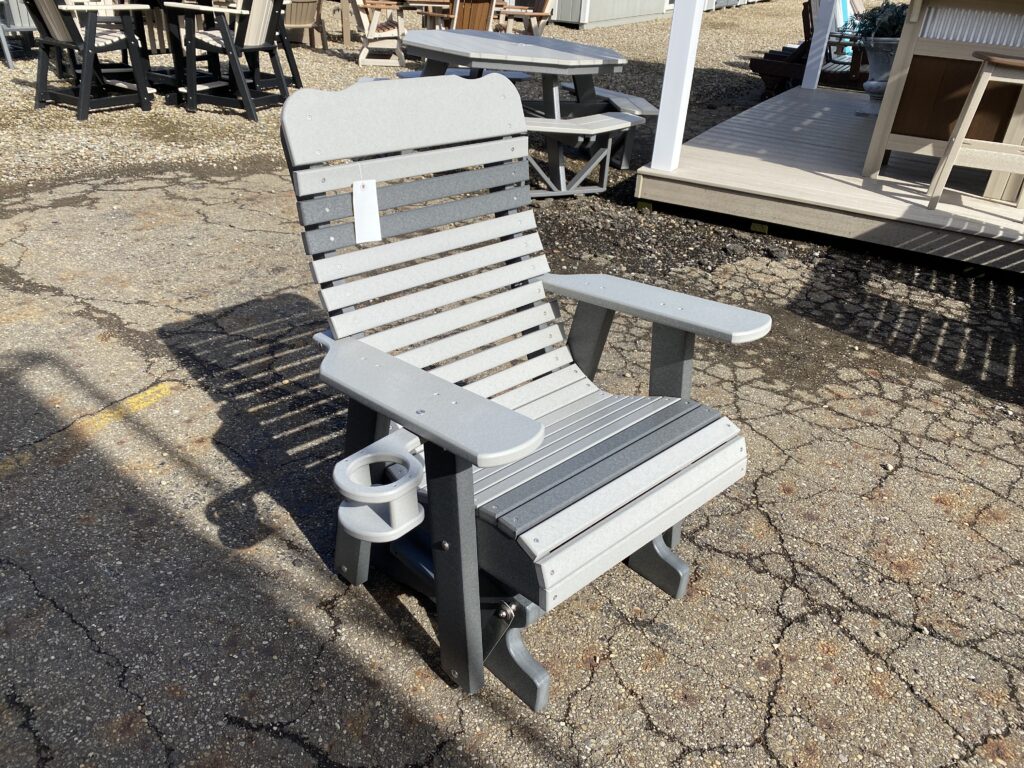 vintage glider chair