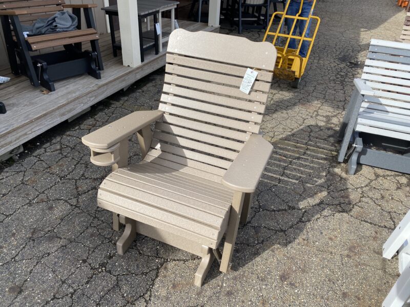 weather wood chair