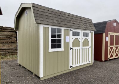 10x14 shed installed