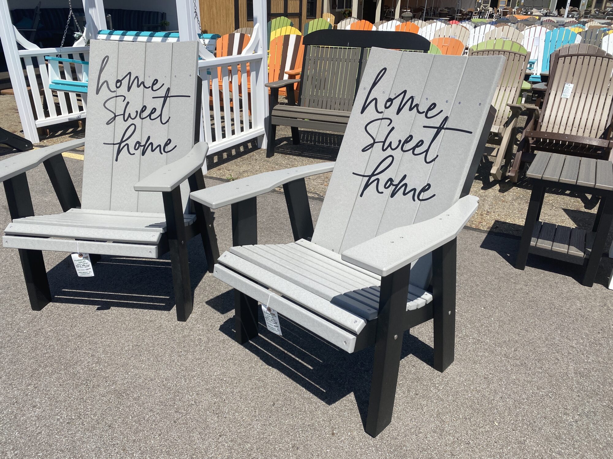 free double adirondack glider plans