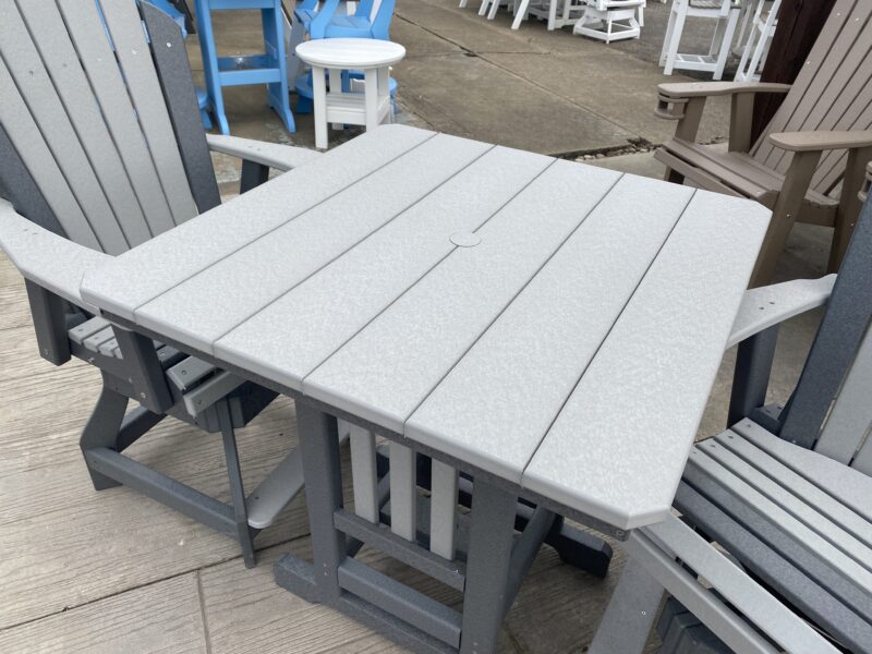 high table outdoor setting