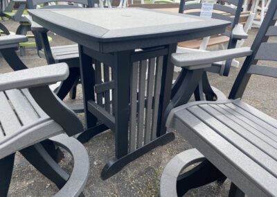 how to clean a hazy patio table