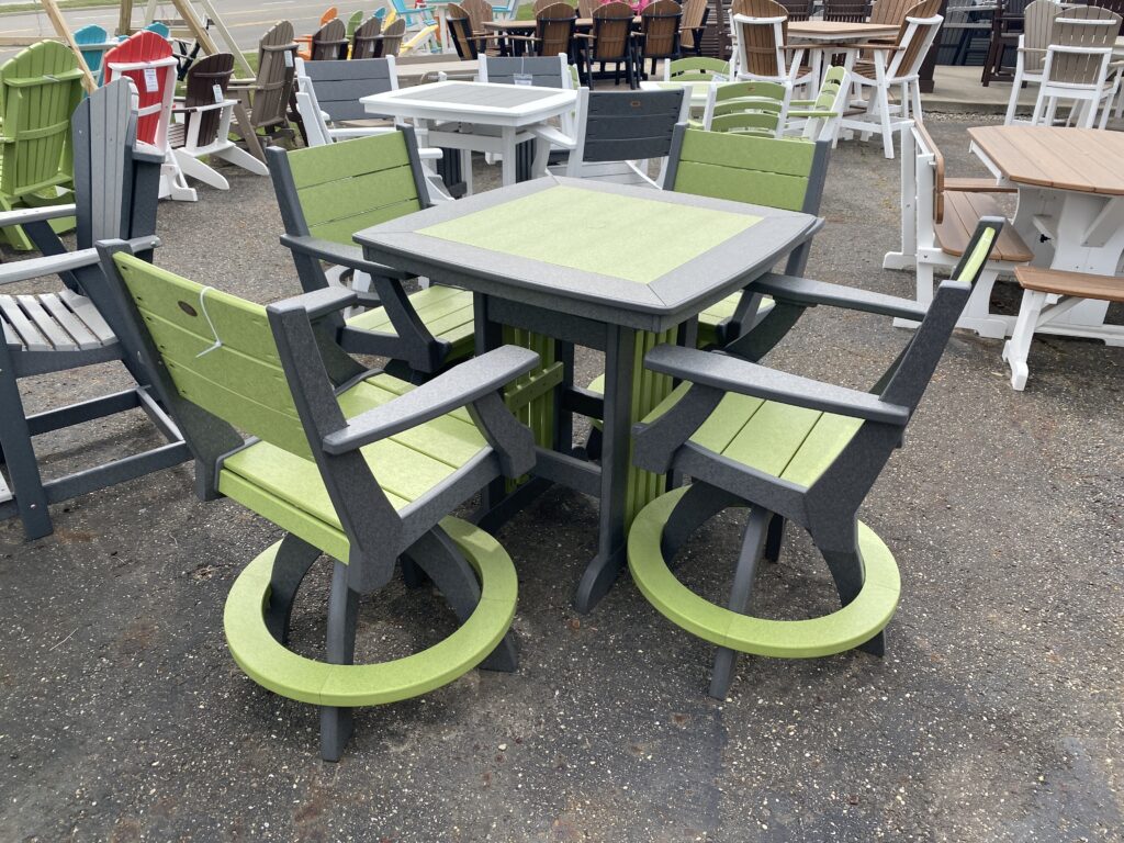 mid century modern patio dining table