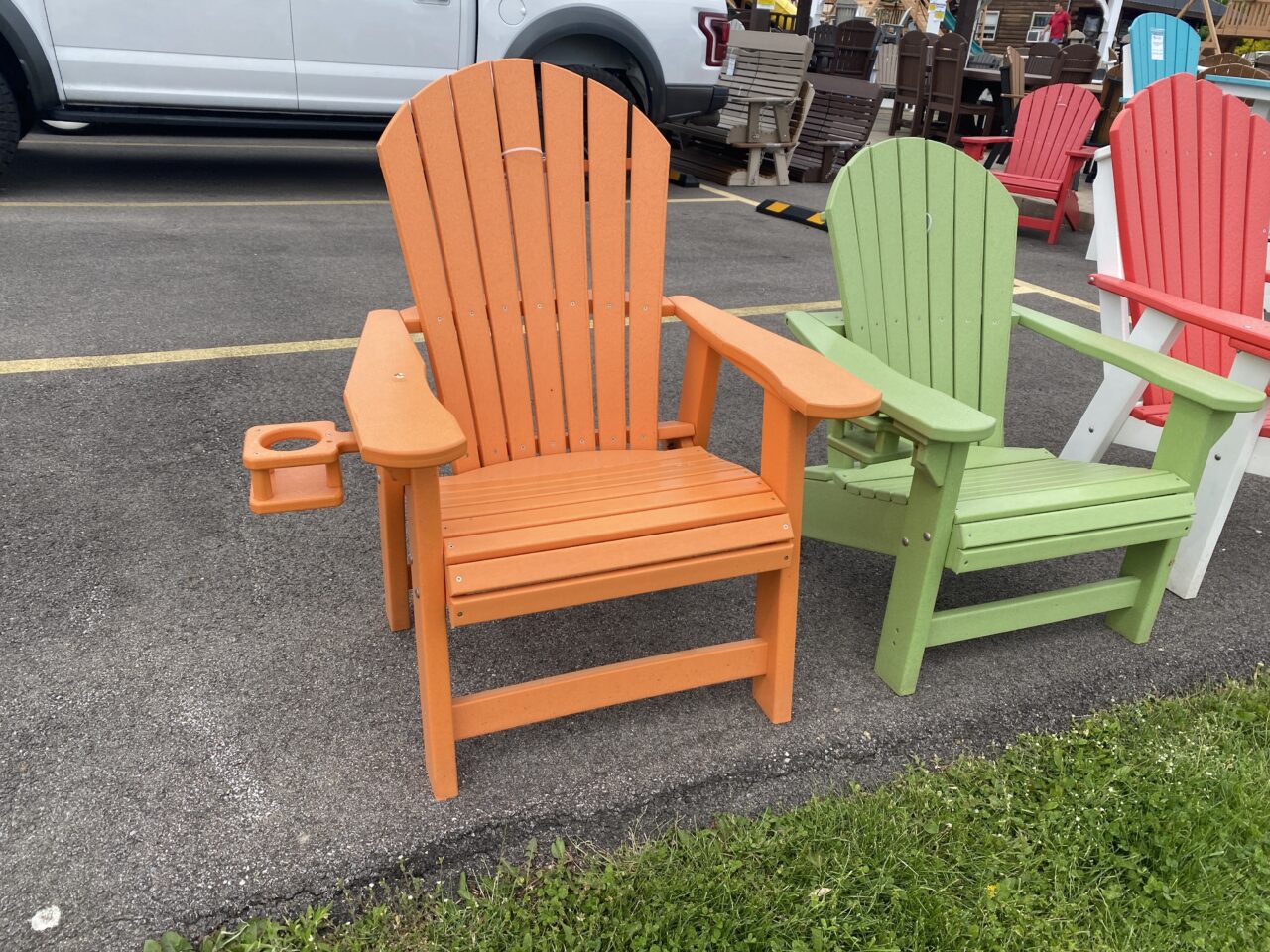 Orange Adirondack Chair Orange Adirondack Chairs