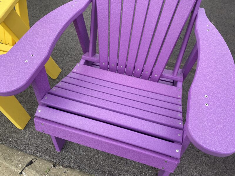 outdoor chair purple