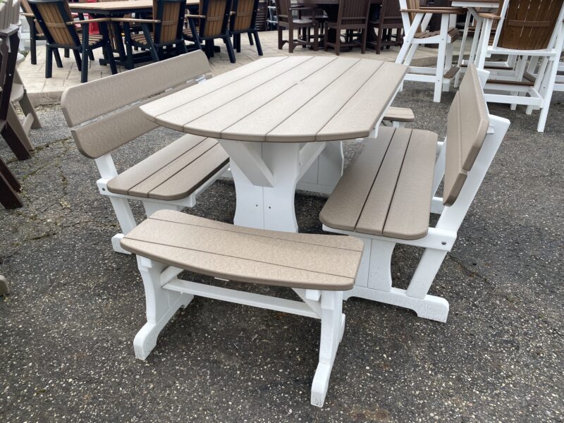 outdoor cocktail table set
