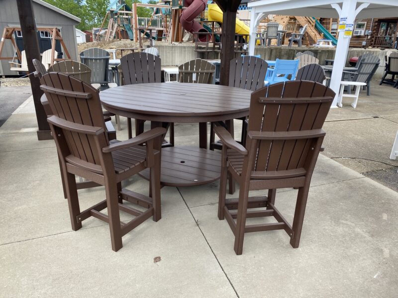 outdoor counter height table sets