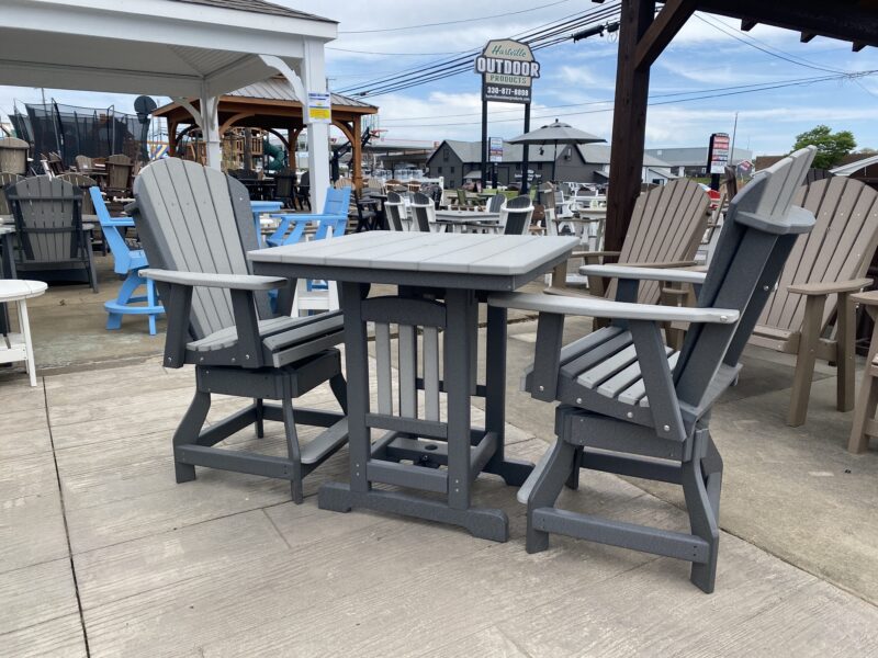 outdoor patio set round table