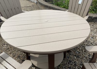 outdoor round table dining sets