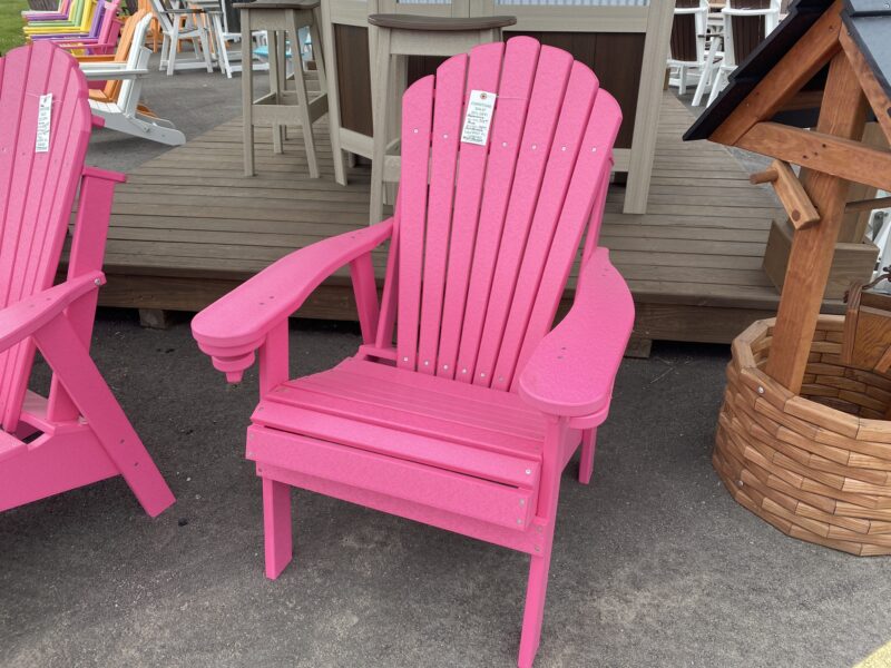 pink adirondack chair